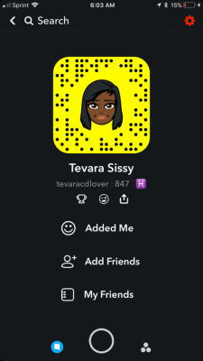 blackhornylover007:Add me on snapchat!!! I’ve been on there