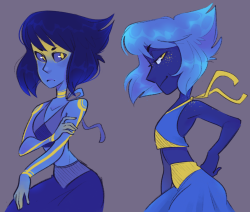freckledoctopus: lapis “recolours” just for fun since its