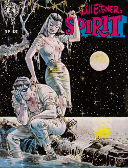 The Spirit No. 29 (Kitchen Sink Enterprises, 1981). Cover art