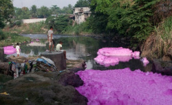 sixpenceee:  The Tullahan River in Caloocan, Metro Manila is