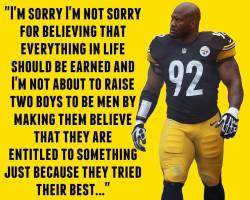 rockyp77:  mygreylord:  James Harrison nails it.   Hooah!  Oh