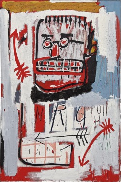 thunderstruck9:Jean-Michel Basquiat (American, 1960-1988), Untitled,
