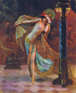 master-painters:    Gaston Bussière - Salomé - 1914   Gaston