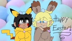 askdiodeshipping:Happy Easter everyone!!! Clemont doesn’t know