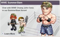 segapico:  gaia online did a cross promotion with the wwe in
