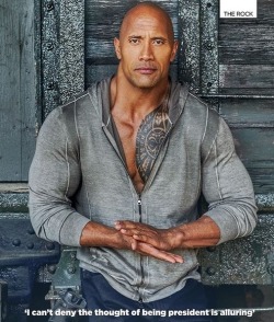 lovedwaynejohnson:   therock For our cover shoot @britishgq rockstar