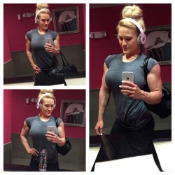 femalemusclepicts:  Kaylee Rae, 22 years old #fitness girl turns
