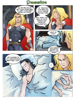 thorkitastic:  some one just repost my Thorki comic, with out