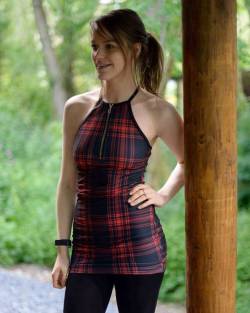 Tartan in nature | x-post r/GirlsInBlackMilk