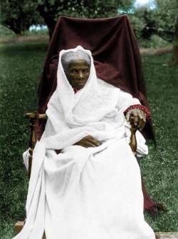 exstendotongue:  A real picture of Harriet Tubman in full color