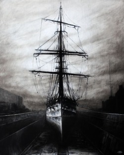 hms-surprise:  The “Cutty Sark” in dry dock, ryan mutter