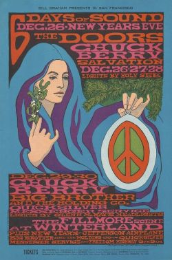 60s70sand80s:  6 Days of Sound poster, December. 26-28, 1967