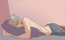 hachidraws: I wonder if Viktor’s an early riser & Yuri’s