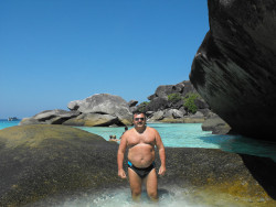 speedochubby:  I must give him other speedos to wear