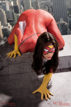 ebonyleopard:  horade:  Spider Woman Variant Cover by Ivy95So
