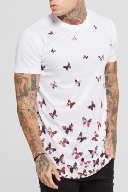 jollyclover:  Trendy Unisex ShirtsButterfly >> FlowerNASA