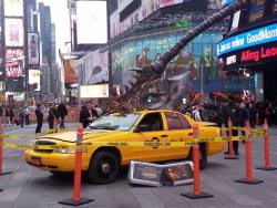 celestialmartyr:  The Iron Horde attacked Times Square this morning,