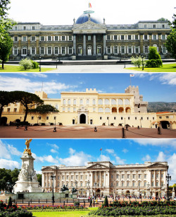royalwatcher:  Royal palaces/ official residences of various