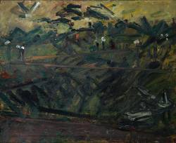 alongtimealone:Frank Auerbach - Ducks in Primrose Hill