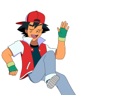 mezasepkmnmaster:  A two-for-one, smug Ash and deflated Ash.