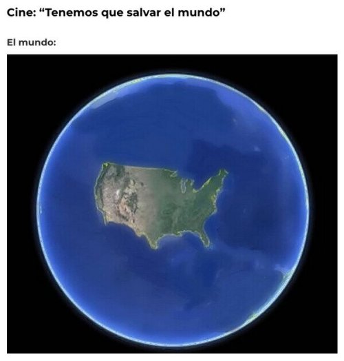 cuantocabronmemes:  Parece que solo exista Estados Unidos