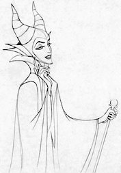 vintagegal:  Production art of Maleficent for Disney’s Sleeping