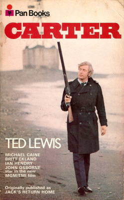 Carter, by Ted Lewis (Pan, 1970). From my Dad’s book collection.