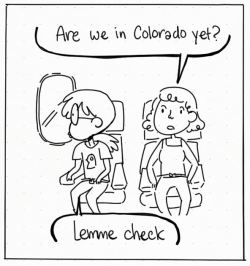 thepigeongazette:Drew this when I first arrived at Denver Comicon