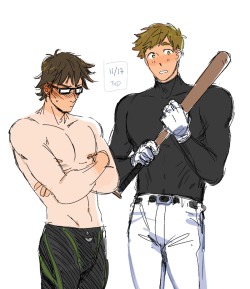 theyoungdoyley:  happy birthday, miyuki and makoto! 