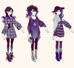 fryingtoilet:  #characterdesign #fashion #girls #photoshop 