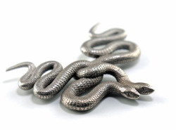 ianbrooks:  Embraced Snake Pendant by Michael Mueller Available