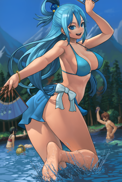 magickightyozakura:  Summer Aqua   Artist: Lasterk  ;9