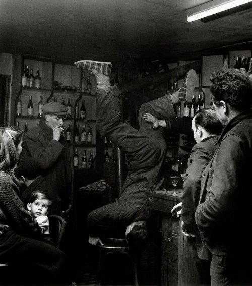 Robert Doisneau, La soirée du 1er mars 1954 au café ‘Le