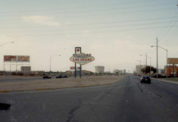 vintagelasvegas:  Arriving in Las Vegas on August 25th, 1985,