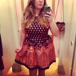 grannychay:  Dress I wore in the city yesterday.  #forever21