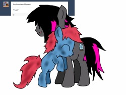 Blood: you’re a very strong little filly, so young… If you