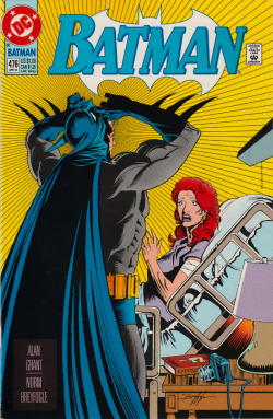 Batman No.476 (DC Comics, 1992). Cover art by Norm Breyfogle.From
