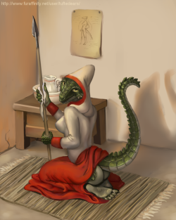 The Lusty Argonian Maid by TuftedEars