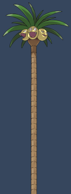 ricetrippycreeps:  Alola Exeggutor.