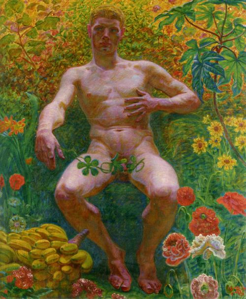 wtxch:Kristian Zahrtmann - Adam in Paradise (1914)