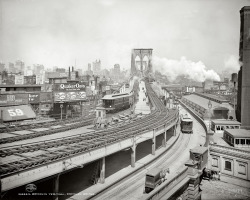 111 years ago … Brooklyn Terminal, Brooklyn Bridge