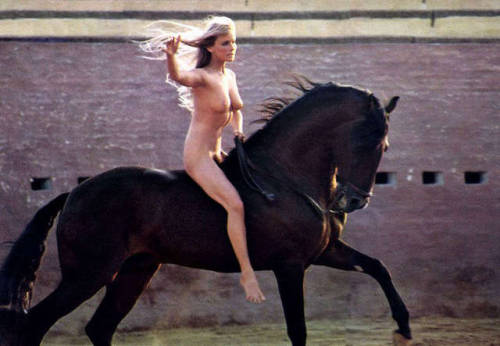 andyhugie: girlsandsport:  Bo Derek naked  Very daring of her must be a good rider?   World Class beauty.   Nude Equestrian.