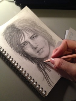 can-i-vhs-you:  my Julian drawing is coming along well so far