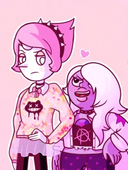 passionpeachy:These pastel goth gems are so fun to draw. Have