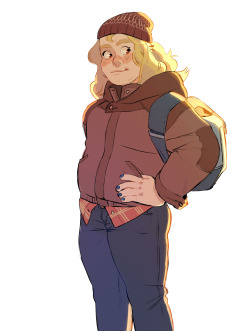 shacklefunk:  foggy’s college look is what i live for honestly