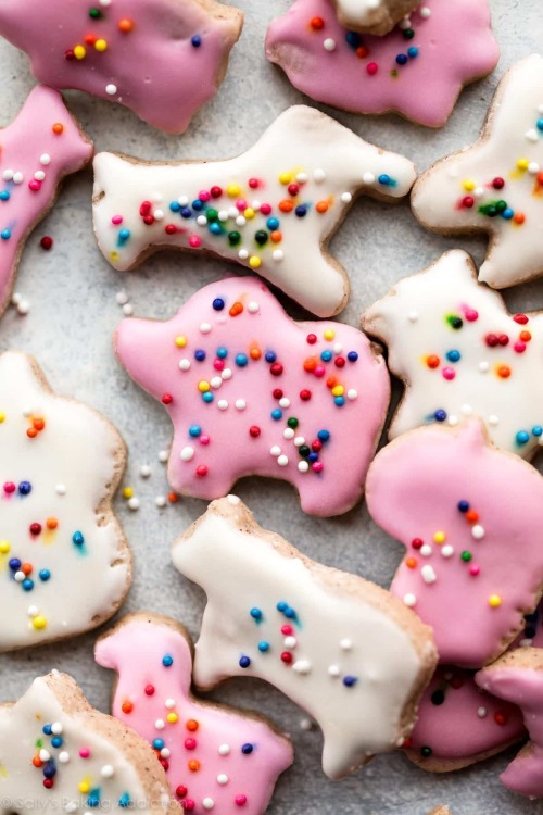 fullcravings:  Mini Animal Cracker Cookies