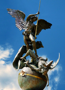 hadrian6:  Saint Michael the Archangel. Giuseppe Lomuscio. Italian