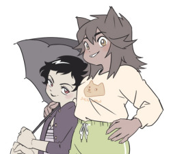 miraongchua:  vampire and werewolf comics from my twitter. 