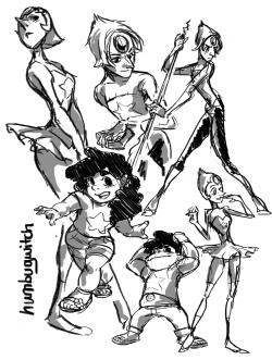 humbugwitch:  steven universe doodles - guess who’s my favorite