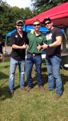 Rowdy. UNCC 49ers game. Always out with our boots on.